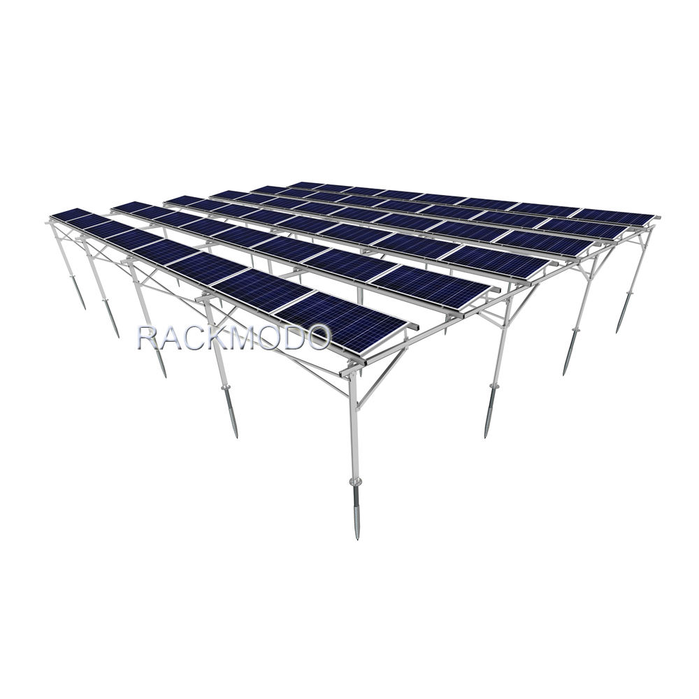New Design off Grid Solar Farm Installation System Solar Farm Mounting Structure System Solar Panel Mounting Brackets